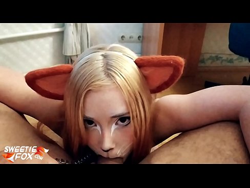 ❤️ Кицуне анын оозуна Дик жана сперма жутуп ❌ Силиктөө видео боюнча бизде